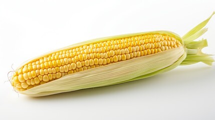 agriculture corn white background