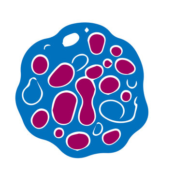 human cell icon set 