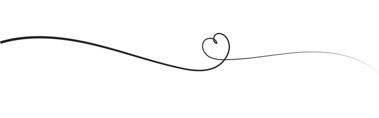 Doodle heart set vector illustration isolated on white background.