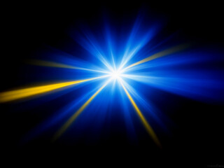 Light lens flare background effect