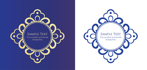 アンティークなフレームセット