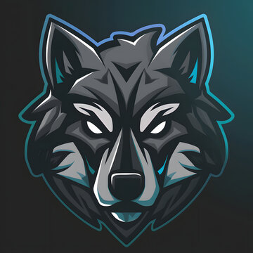 Wolf Head Logo Illustration, Wolf Logo Concept