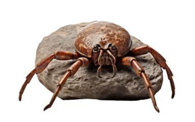 Stone Dwelling Chigger isolated on transparent Background