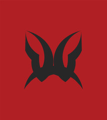 Shapes design vector template. Abstract logo design. Vector illustration.