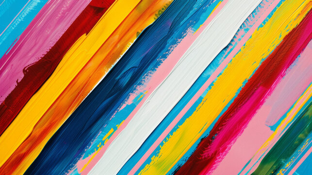 colored paint abstract striped background