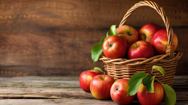 apples in basket