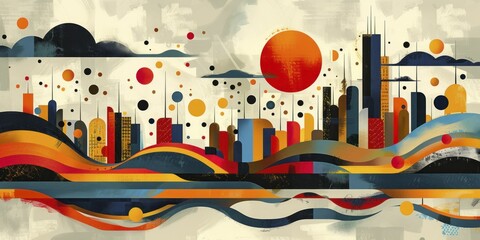 Embracing Uniqueness with Diverse Shapes: Perfect Imperfection in Flat Design