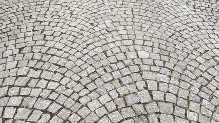 Cobblestone pavement texture background. Cobblestone pavement background.