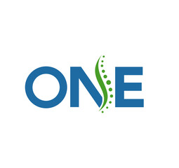 One Orthopedic health logo Vector image