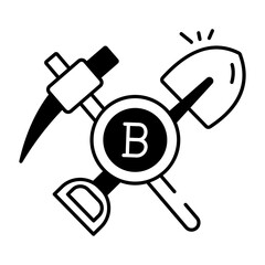  Cryptocurrency Linear Icons