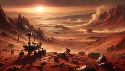 Red Frontier- Exploration on Mars
