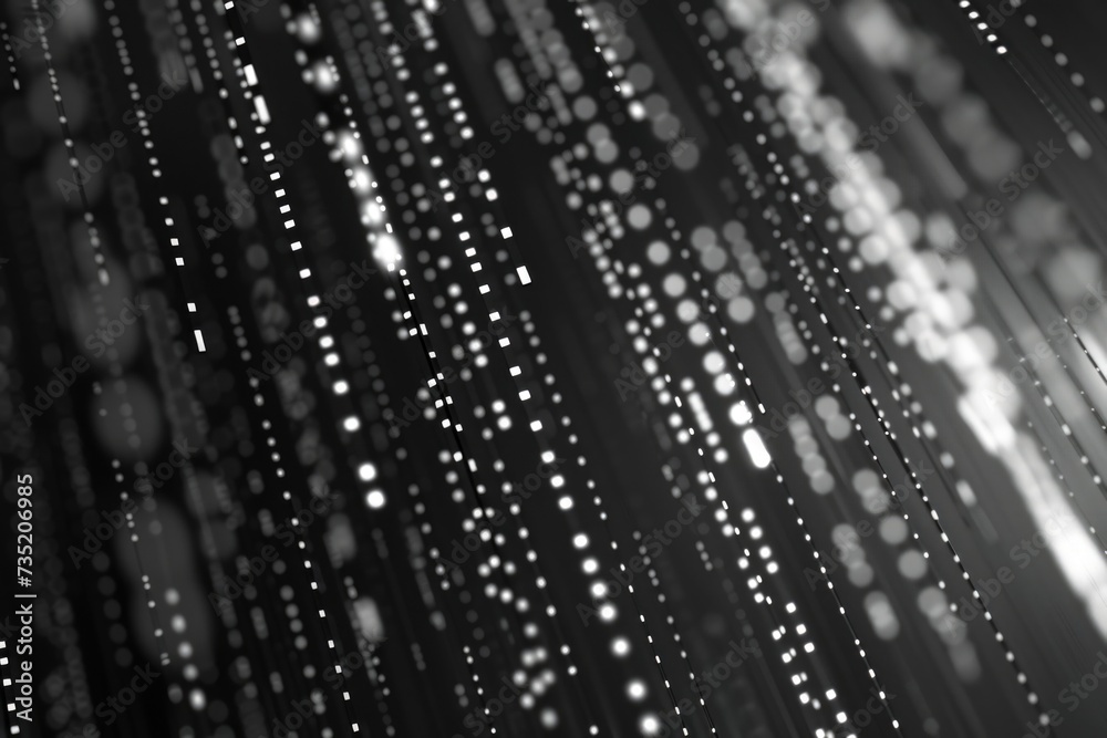 Poster a black and white photo capturing the beauty of rain drops. perfect for adding a touch of elegance t