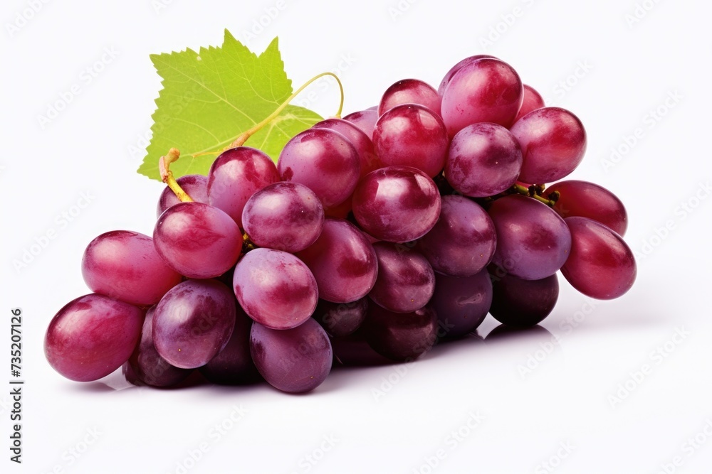 Poster A close-up view of a bunch of grapes. This image can be used for various purposes