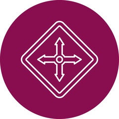 Move Selector Line Circle Icon For Personal And Commercial Use