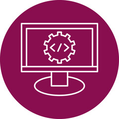 Update Line Circle Icon