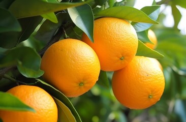 oranges on background