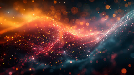 Obraz premium Abstract network and data speed ,generative ai