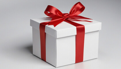 Red Ribbon Gift Box Cutout