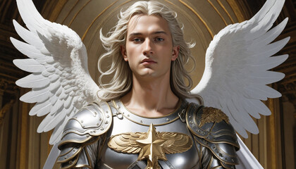 Depiction of the Archangel Michael