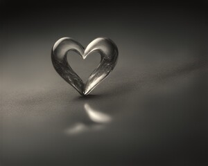 heart shaped glass illustration