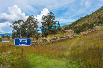 Acllahuasi, Inca recreation center in Ayacucho Peru