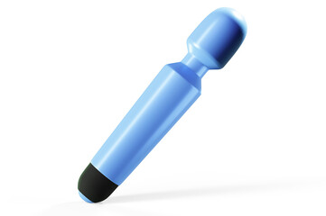 Pink Dildo vibrator for sex games icon isolated on pink background. Sex toy for adult. Vaginal exercise machines for intimate. Minimalism concept. 3d illustration 3D render