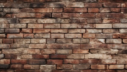 Fototapeta premium Background texture of old brick wall