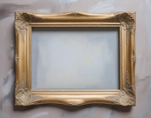 Transparent background watercolor acrylic ink frame artwork