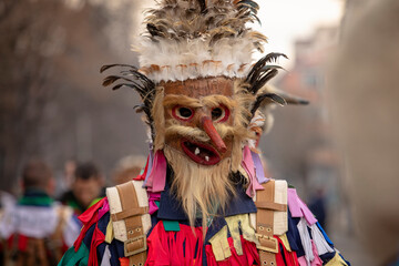 Masquerade Festival in Kyustendil, Bulgaria. Culture, local.