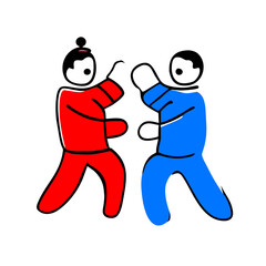 Judo: Olympic Games clipart icon