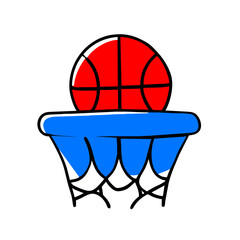 Basketball: Olympic Games clipart icon