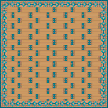 Patterns from Ichan gala old city in Xiva, Uzbekistan. Uzbekistan culture.
