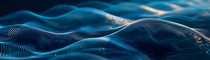 blue wave background