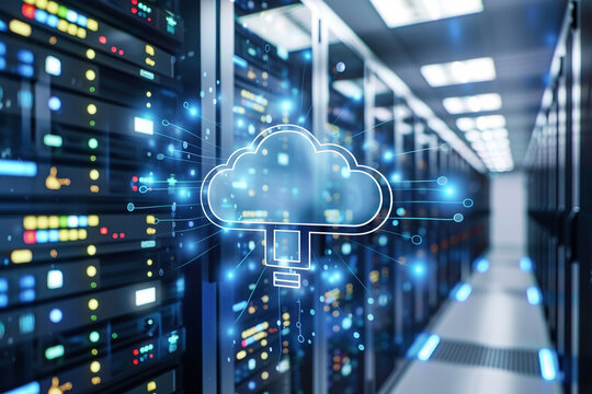 The growth of a start up from a small team to a large data center using cloud computing