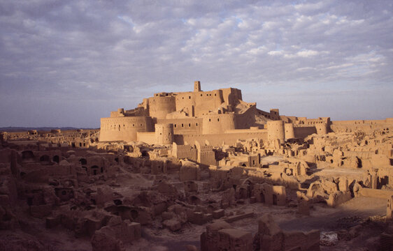 The Arg- Bam citadel before earthquake, Kerman province of Southeastern Iran