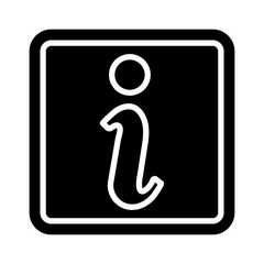 Information Glyph Icon