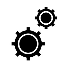 Gear Glyph Icon