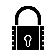 Lock Glyph Icon