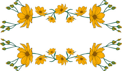 Flower frame
