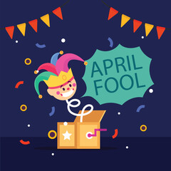 April Fool's Day Concept Celebration