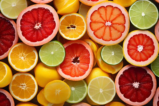 Photo of citrus fruits 