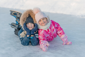 parent and child playing in snow