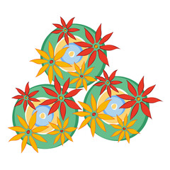 abstract flower background