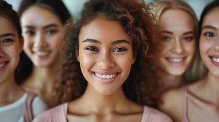 portrait of a group of friends