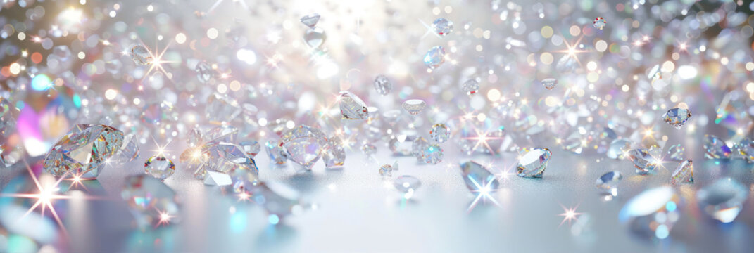Luxury diamonds background