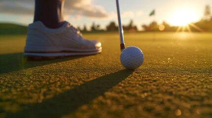 Generative AI : A long putt on the 18th green as sunset closes in