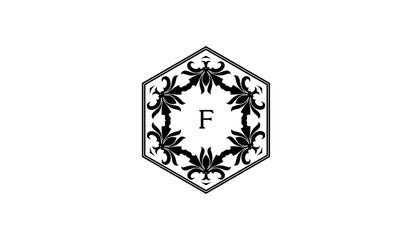 Luxury Round Frame Alphabetical Logo