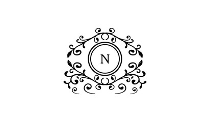 Luxury Spiral Circular Alphabetical Logo