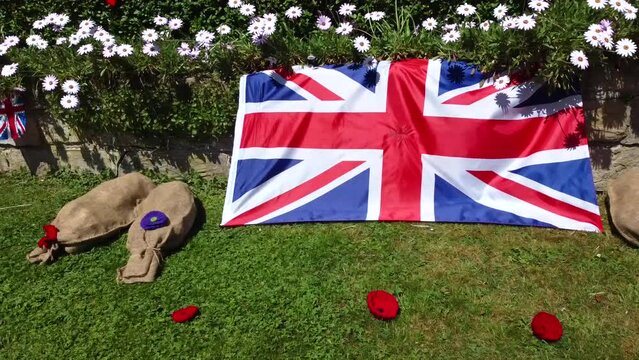 Friday 8 May 2020 marks 75 years since Nazi Germany's formal surrender at the end of the Second World War. On VE (Victory in Europe) Day in 1945, preparations streets  in Ackworth, West Yorkshire to  