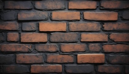 Obraz premium old brickwall texture, some dirty bricks in it